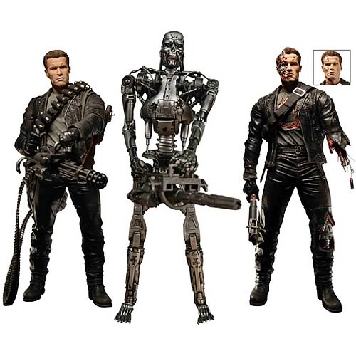 Terminator 2 Judgment Day Action Figures Series 2 Case